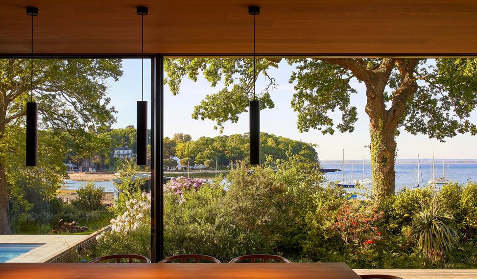 HiFinity Puertas correderas y plegables - House Island Rest situado en Isle of Wight, Reino Unido