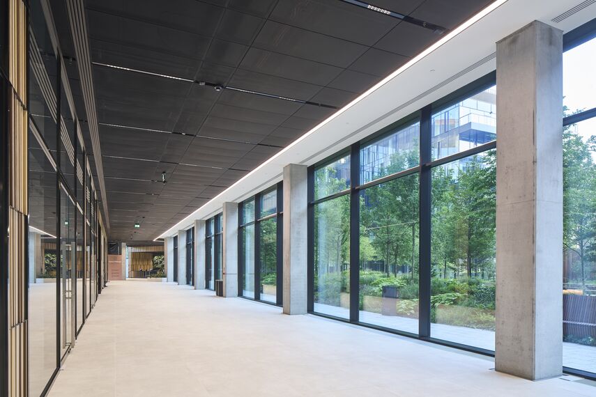 ConceptWall 50 Muros cortina, MasterLine 8 Ventanas, MasterLine 8 Puertas, CW 50-HI Muros cortina y CW 50-SC Muros cortina - Forest situado en Warsaw, Polonia