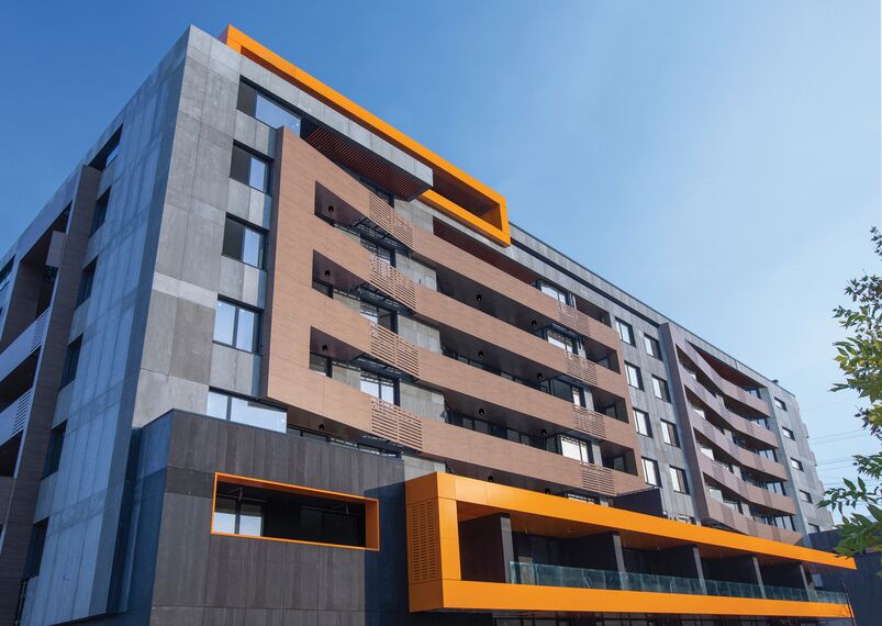 ConceptWall 50 Muros cortina, CS 77 Panel Door Puertas y ConceptSystem 77 Ventanas - Ruhouse situado en Sofia, Bulgarije