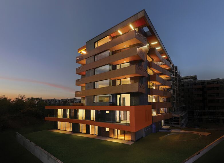 ConceptWall 50 Muros cortina, CS 77 Panel Door Puertas y ConceptSystem 77 Ventanas - Ruhouse situado en Sofia, Bulgarije