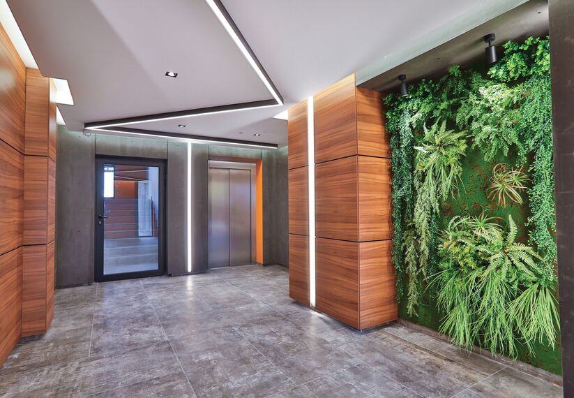 ConceptWall 50 Muros cortina, CS 77 Panel Door Puertas y ConceptSystem 77 Ventanas - Ruhouse situado en Sofia, Bulgarije