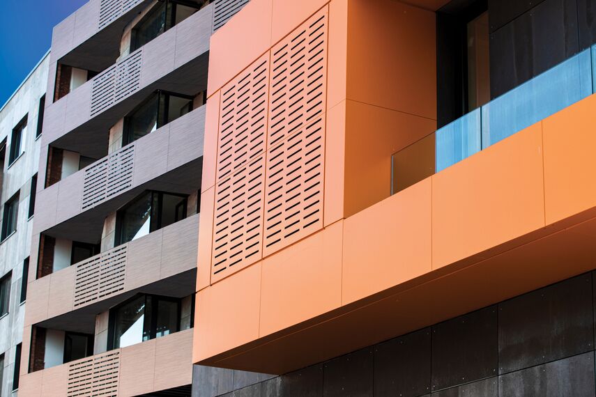 ConceptWall 50 Muros cortina, CS 77 Panel Door Puertas y ConceptSystem 77 Ventanas - Ruhouse situado en Sofia, Bulgarije