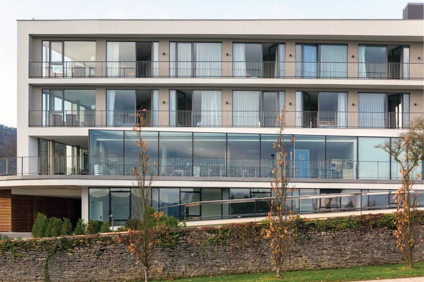 ConceptSystem 77 Puertas y CW 50-SC Muros cortina - Social housing Residencia Alday situado enEspaña