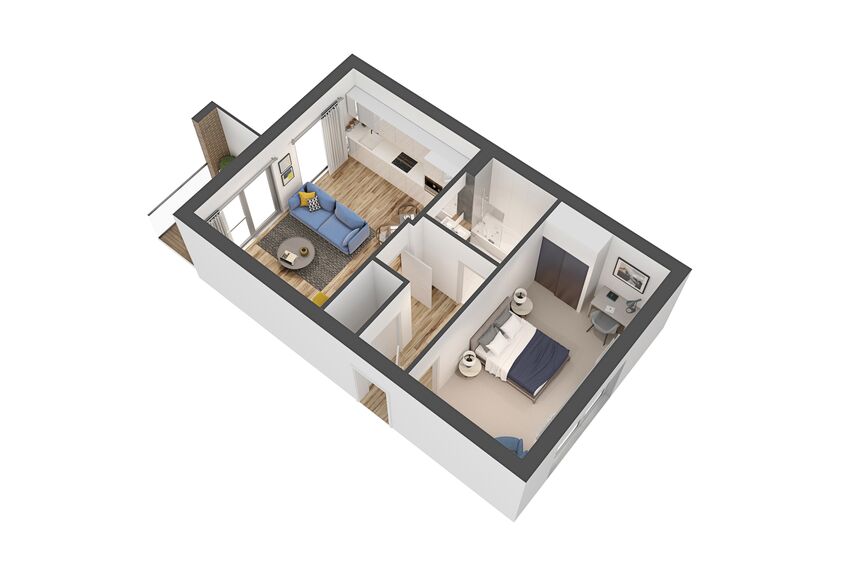 SlimLine 68 Ventanas, ConceptWall 50 Muros cortina, ConceptFolding 68 Puertas correderas y plegables y ConceptPatio 130 Puertas correderas y plegables - Regency Place situado en Birmingham, Reino Unido