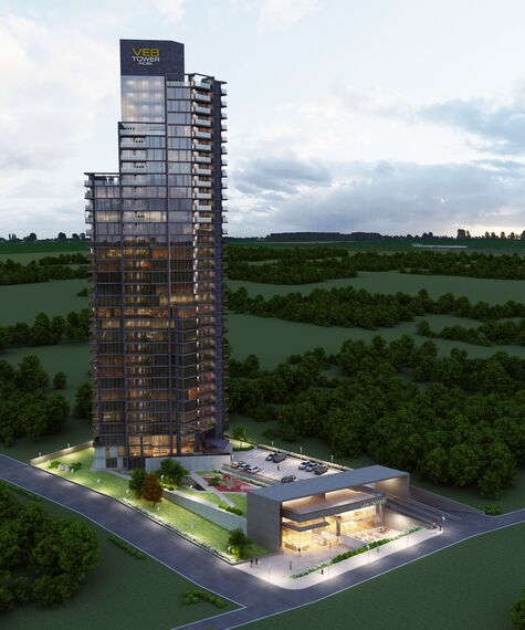 ConceptSystem 68 Ventanas y ConceptWall 50 Muros cortina - Complejo de apartamentos Veb Tower situado en Ankara, Turquía