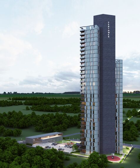 ConceptSystem 68 Ventanas y ConceptWall 50 Muros cortina - Complejo de apartamentos Veb Tower situado en Ankara, Turquía