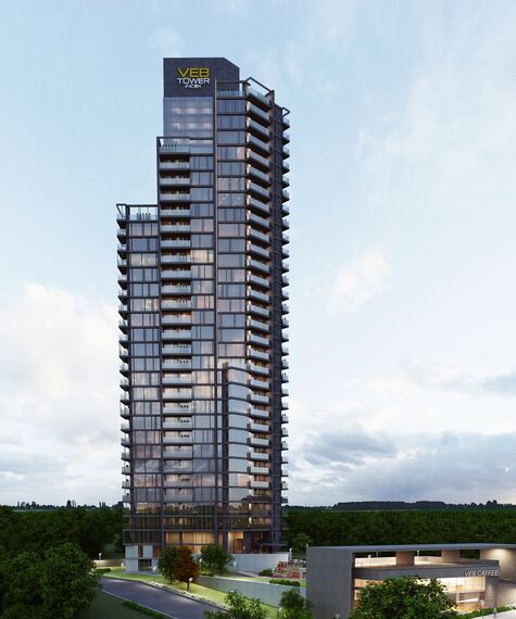 ConceptSystem 68 Ventanas y ConceptWall 50 Muros cortina - Complejo de apartamentos Veb Tower situado en Ankara, Turquía