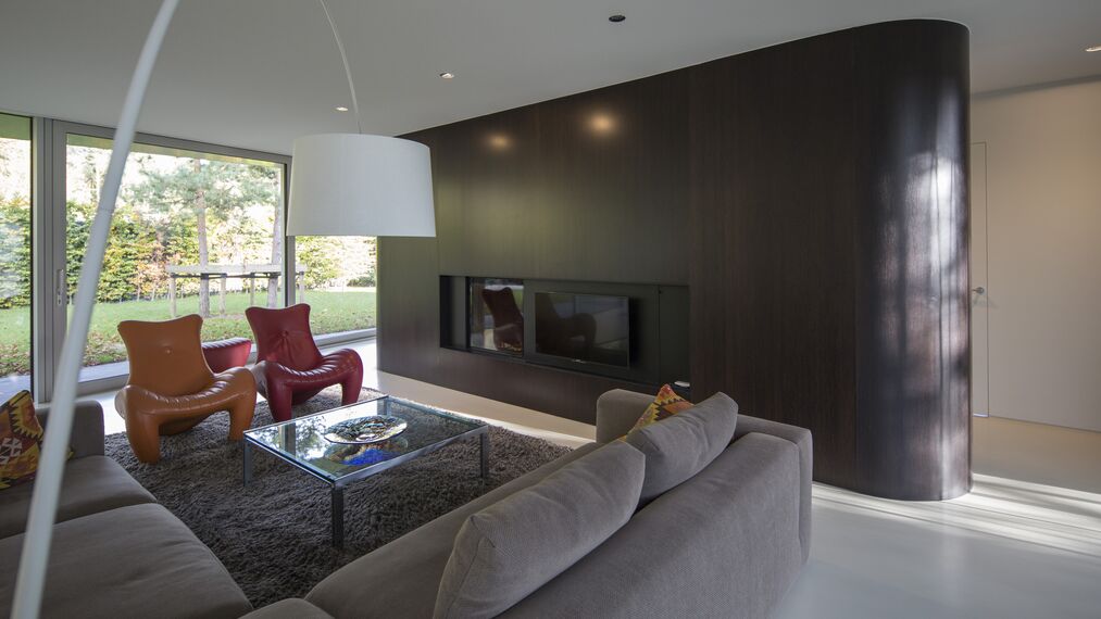 ConceptWall 50 Muros cortina - Villa X situado en Brabant, los Países Bajos
