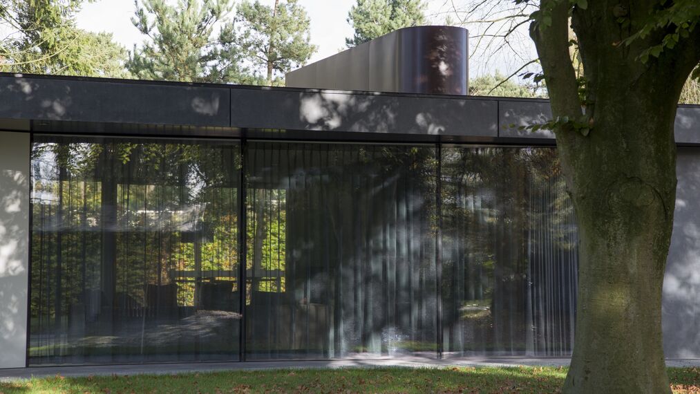 ConceptWall 50 Muros cortina - Villa X situado en Brabant, los Países Bajos