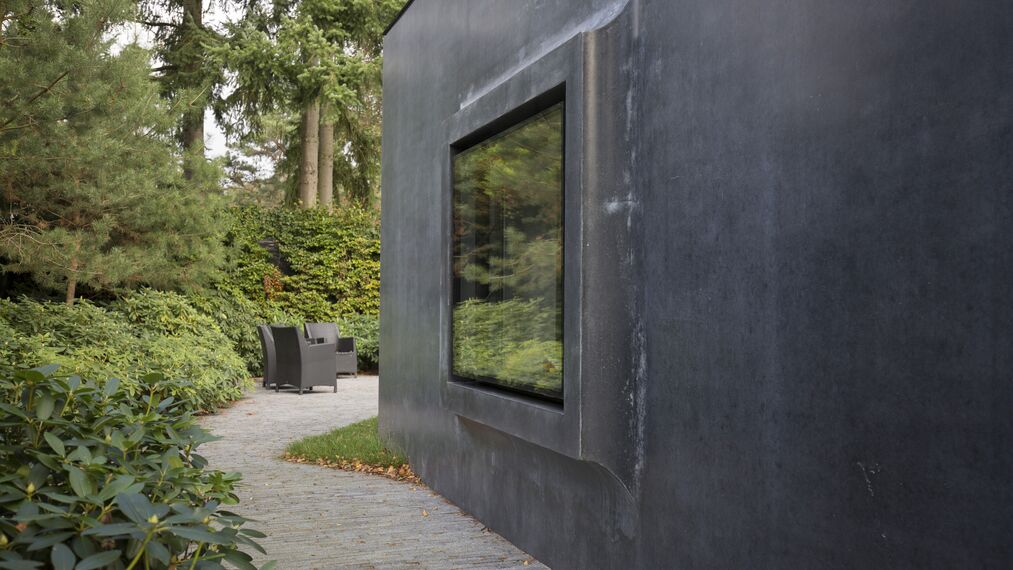 ConceptWall 50 Muros cortina - Villa X situado en Brabant, los Países Bajos