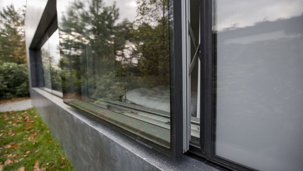 ConceptWall 50 Muros cortina - Villa X situado en Brabant, los Países Bajos