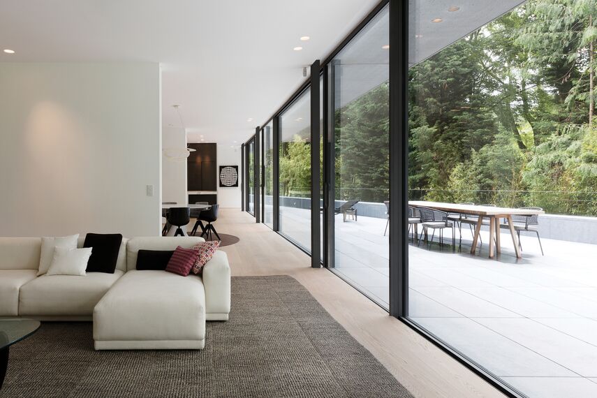 CS 86-HI (c) Sistemas cancelados y HiFinity Puertas correderas y plegables - House Private House Ukkel 3 situado enBélgica