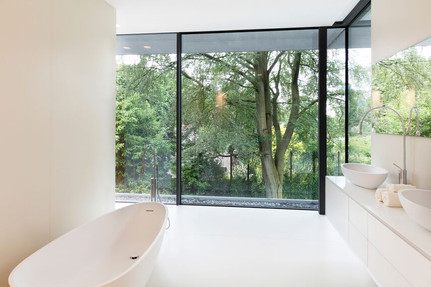 CS 86-HI (c) Sistemas cancelados y HiFinity Puertas correderas y plegables - House Private House Ukkel 3 situado enBélgica