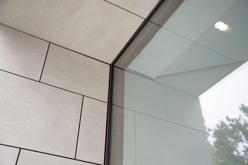 BriseSoleil 40 Protección solar, HiFinity Puertas correderas y plegables y CS 86-HI (c) Sistemas cancelados - Poolhouse Bergen situado en Bergen, los Países Bajos