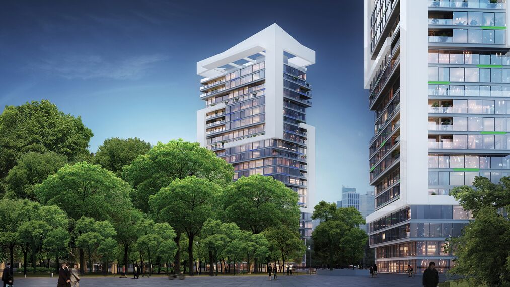 HiFinity Puertas correderas y plegables - Black Forest Building 11 situado en Shanghai, China