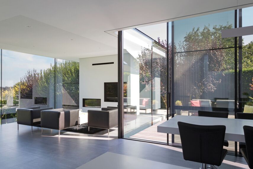HiFinity Puertas correderas y plegables - Vivienda Hombourg situado en Hambergen, Bélgica
