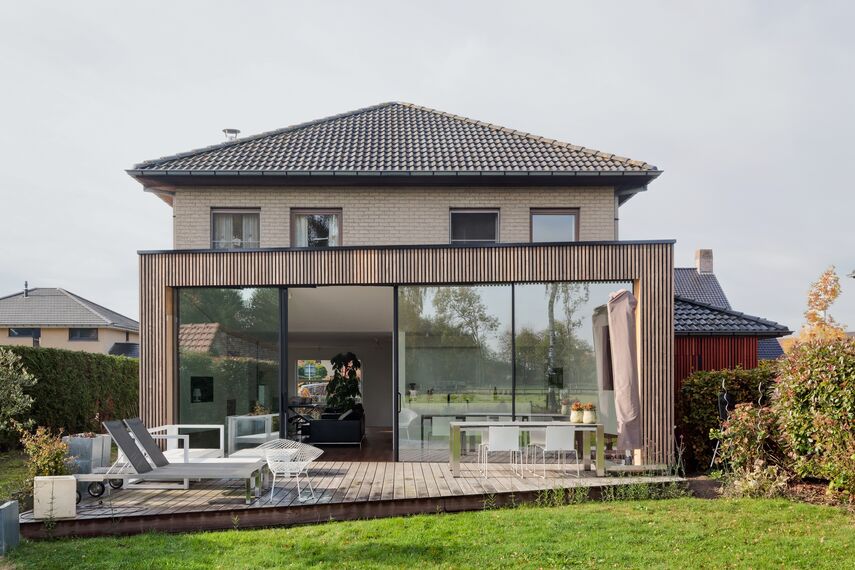 HiFinity Puertas correderas y plegables - House Private House Hi-Finity Lochristi situado enBélgica