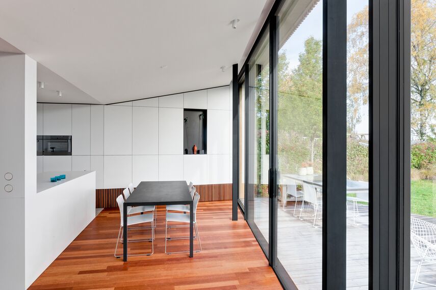 HiFinity Puertas correderas y plegables - House Private House Hi-Finity Lochristi situado enBélgica