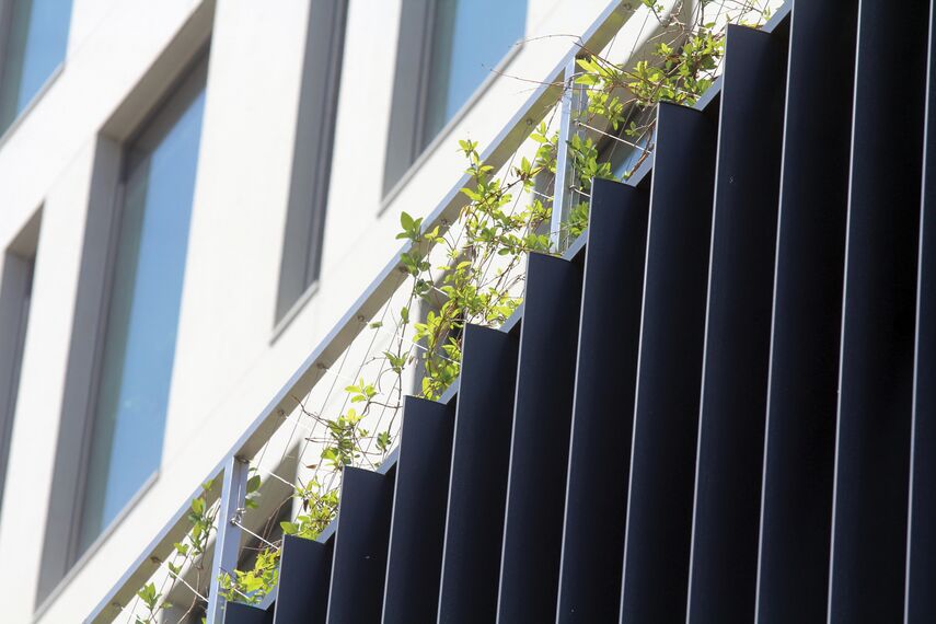 ConceptWall 50 Muros cortina, CW 60-SC Muros cortina y CS 77 Hidden Vent Ventanas - Office building Expo2000 situado en Sofia, Bulgarije