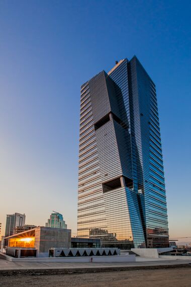 CW 50-SC Muros cortina - Business center Paragon Tower situado en Ankara, Turquía