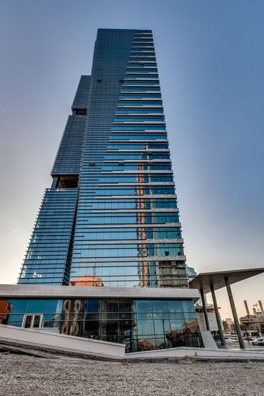 CW 50-SC Muros cortina - Business center Paragon Tower situado en Ankara, Turquía