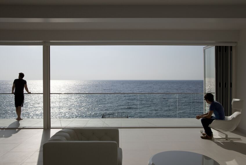 ConceptFolding 77 Puertas correderas y plegables y ConceptSystem 77 Ventanas - Yacht House situado enUcrania