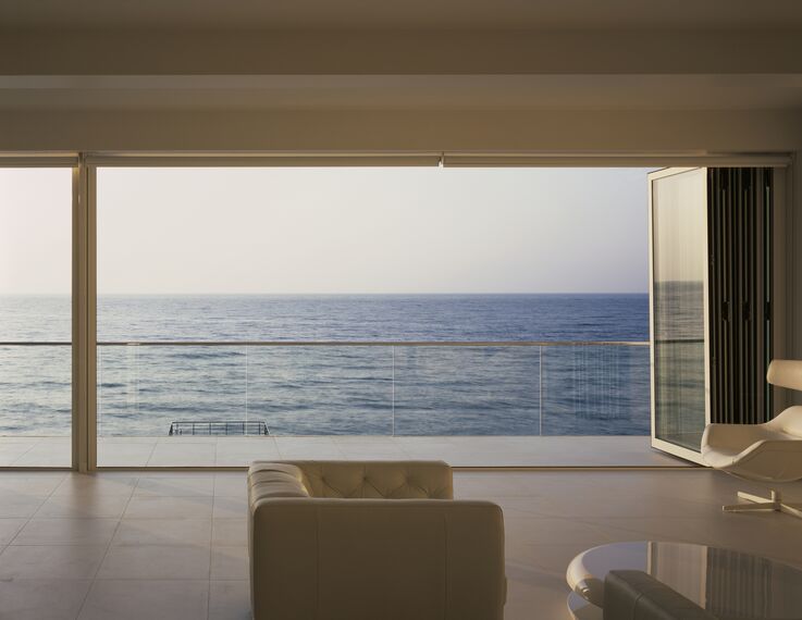 ConceptFolding 77 Puertas correderas y plegables y ConceptSystem 77 Ventanas - Yacht House situado enUcrania