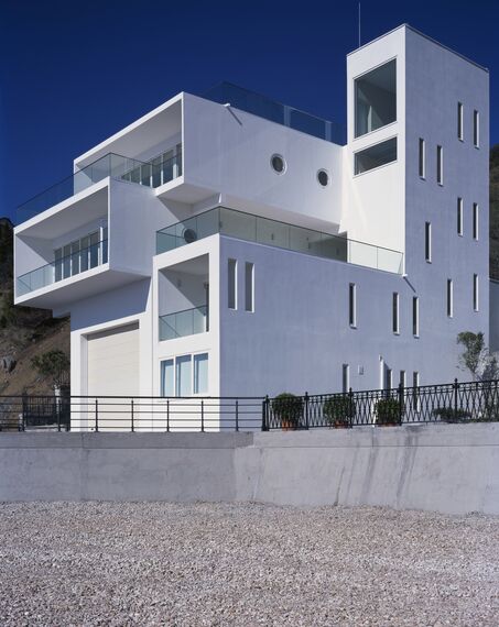 ConceptFolding 77 Puertas correderas y plegables y ConceptSystem 77 Ventanas - Yacht House situado enUcrania