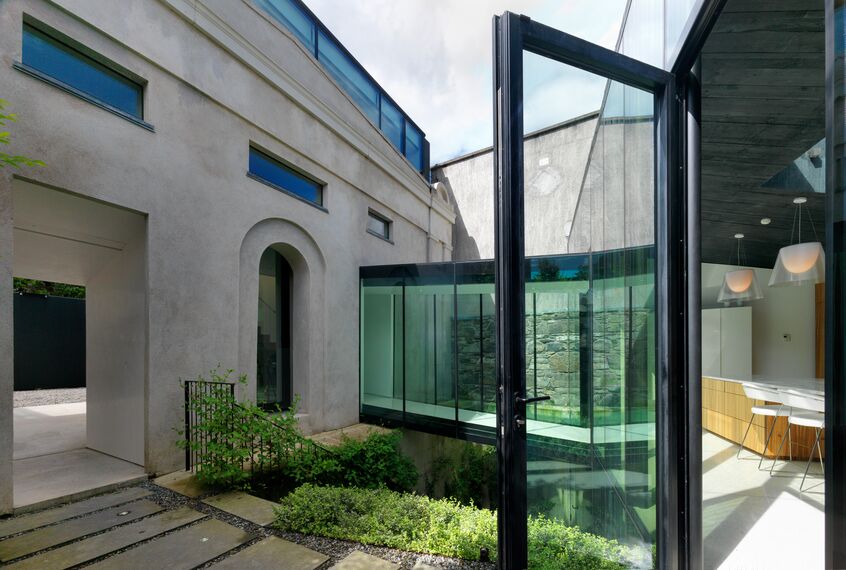 ConceptWall 50 Muros cortina - House Private House Flynn Mews situado en Dublin, Irlanda