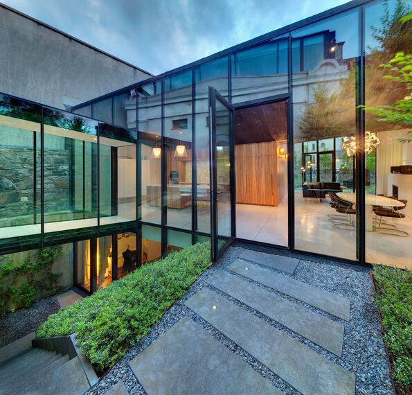 ConceptWall 50 Muros cortina - House Private House Flynn Mews situado en Dublin, Irlanda