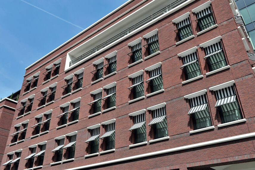 ConceptWall 50 Muros cortina - Hilton hotel situado en Den Haag, los Países Bajos