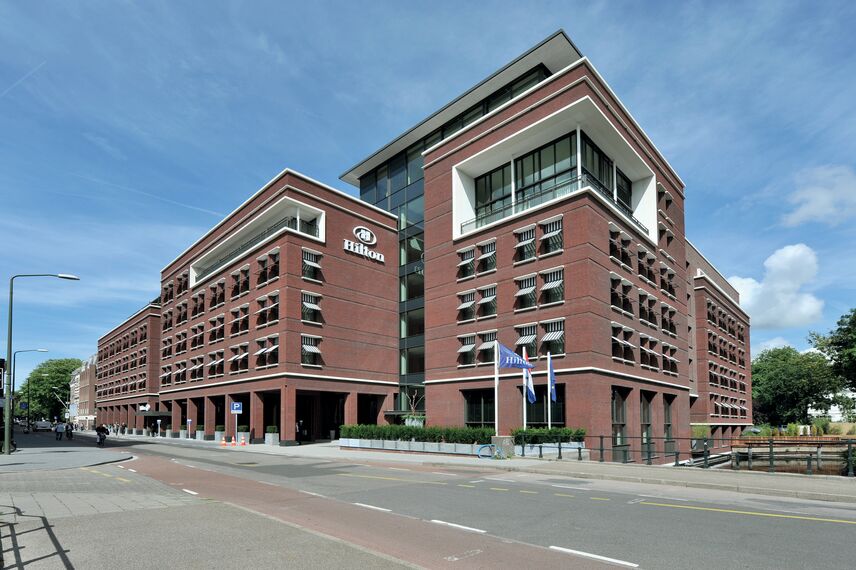 ConceptWall 50 Muros cortina - Hilton hotel situado en Den Haag, los Países Bajos