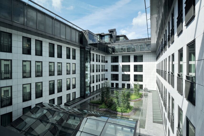 ConceptWall 50 Muros cortina - Hilton hotel situado en Den Haag, los Países Bajos