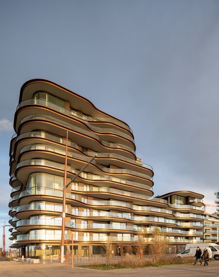 MasterLine 8 Ventanas - One Baelskaai situado en Oostende, Bélgica