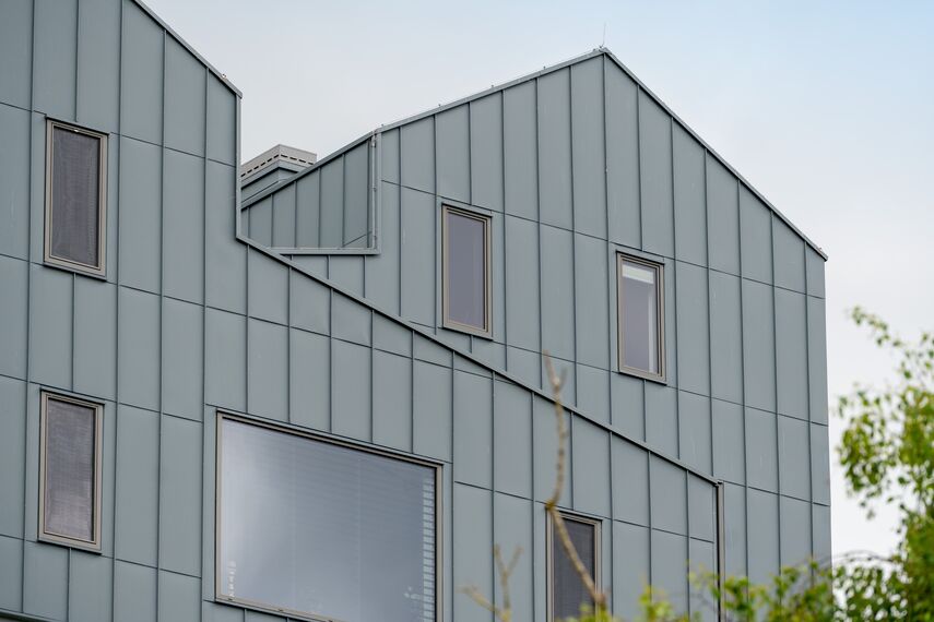 SlimLine 38 Ventanas, ConceptPatio 130 Puertas correderas y plegables y ConceptPatio 155 Puertas correderas y plegables - Wolstad Piushaven situado en Tilburg, los Países Bajos