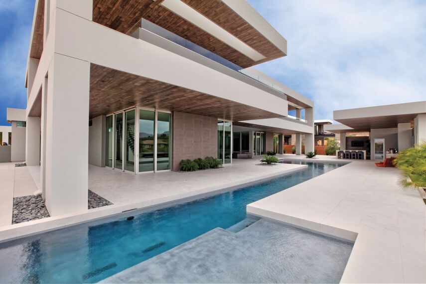 ConceptSystem 77 Puertas y ConceptSystem 77 Ventanas - Painted Feather situado en Las Vegas, Estados Unidos de América