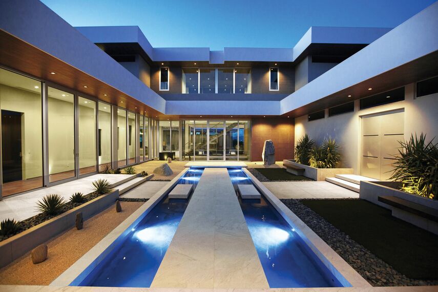 ConceptSystem 77 Puertas y ConceptSystem 77 Ventanas - Painted Feather situado en Las Vegas, Estados Unidos de América