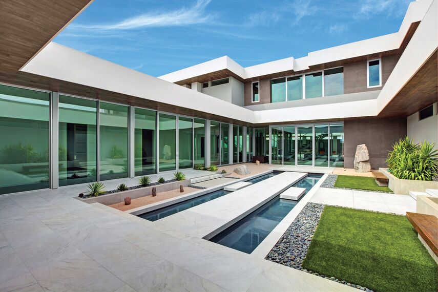 ConceptSystem 77 Puertas y ConceptSystem 77 Ventanas - Painted Feather situado en Las Vegas, Estados Unidos de América