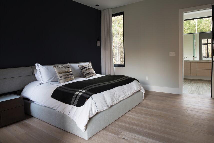 ConceptWall 50 Muros cortina y ConceptSystem 77 Ventanas - Forest View Residence situado enCanadá