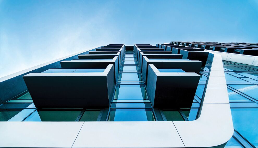 ConceptWall 50 Muros cortina y ConceptSystem 77 Ventanas - A3 Advanced Architecture Apartments situado en Sofia, Bulgarije