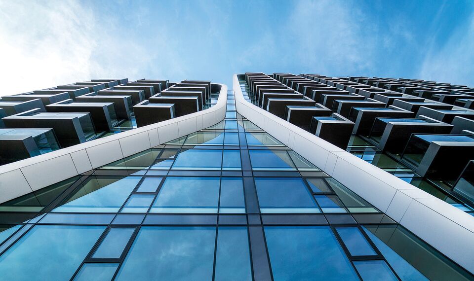 ConceptWall 50 Muros cortina y ConceptSystem 77 Ventanas - A3 Advanced Architecture Apartments situado en Sofia, Bulgarije