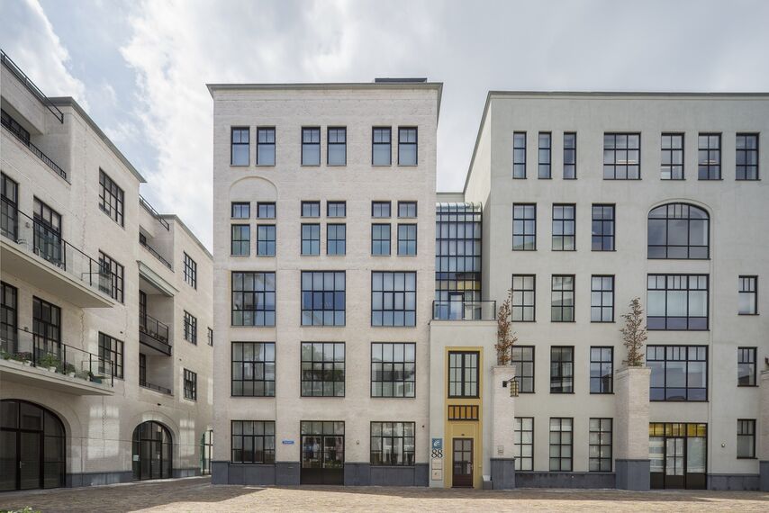 SlimLine 38 Ventanas y ConceptWall 50 Muros cortina - Maankwartier situado en Heerlen, los Países Bajos