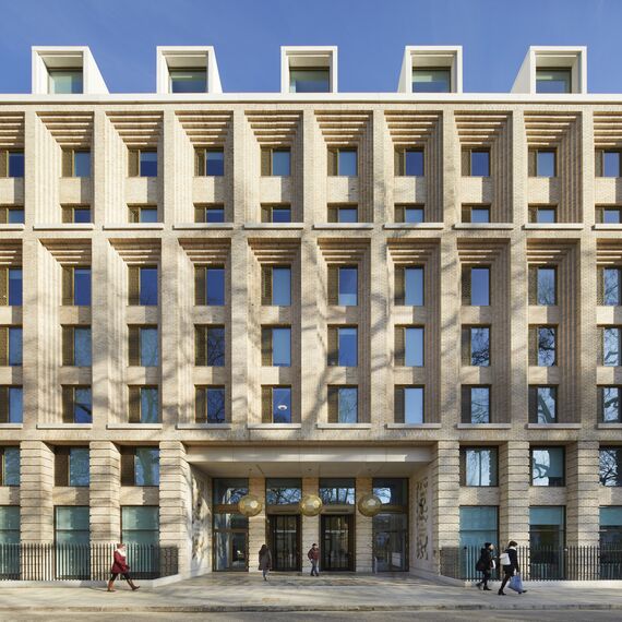 CS 38-SL Sistemas cancelados - Complejo de apartamentos Cartwright Gardens situado en London, Reino Unido