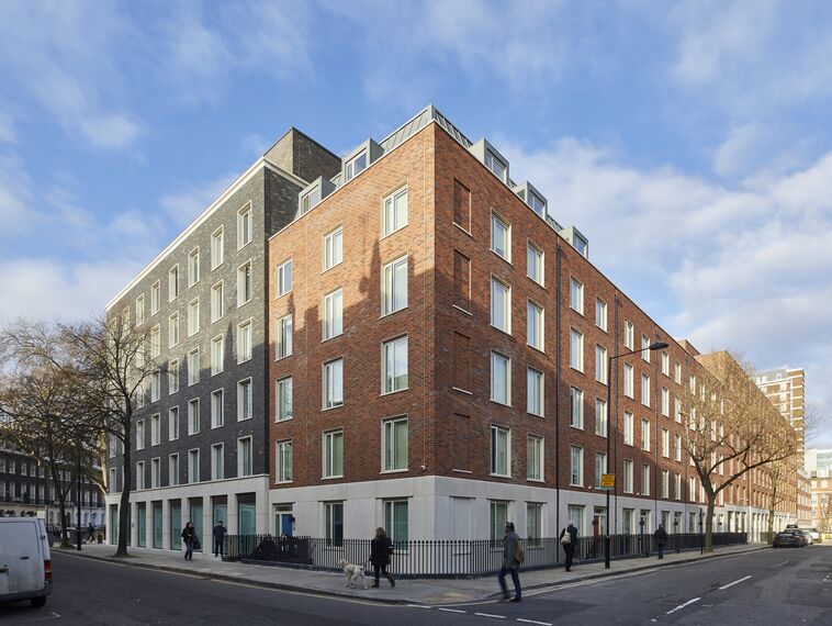 CS 38-SL Sistemas cancelados - Complejo de apartamentos Cartwright Gardens situado en London, Reino Unido