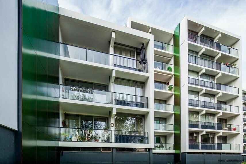 ConceptSystem 68 Ventanas y ConceptPatio 130 Puertas correderas y plegables - Complejo de apartamentos Weezenhof Nijmegen situado en Nijmegen, los Países Bajos