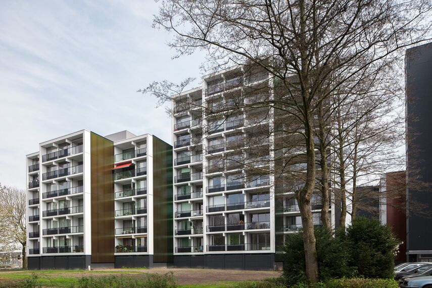 ConceptSystem 68 Ventanas y ConceptPatio 130 Puertas correderas y plegables - Complejo de apartamentos Weezenhof Nijmegen situado en Nijmegen, los Países Bajos