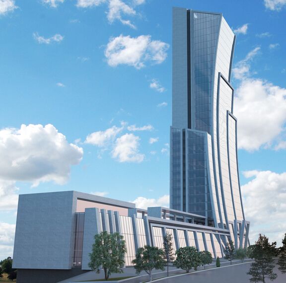 ConceptWall 60 Muros cortina - Yildirim Tower situado en Ankara, Turquía