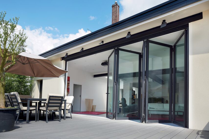 ConceptFolding 77 Puertas correderas y plegables - Private House Luzarches situado en Luzarches, Francia