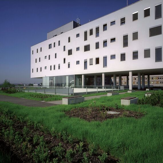 ConceptWall 50 Muros cortina - Plzeň University Hospital situado en Pilsen, República Checa