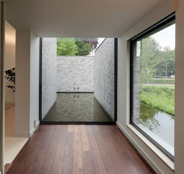 ConceptSystem 68 Ventanas y ConceptSystem 68 Puertas - Villa Rotonda situado en Goirle, los Países Bajos